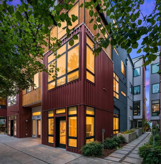 West Seattle'S Modern Townhome Bagian luar foto